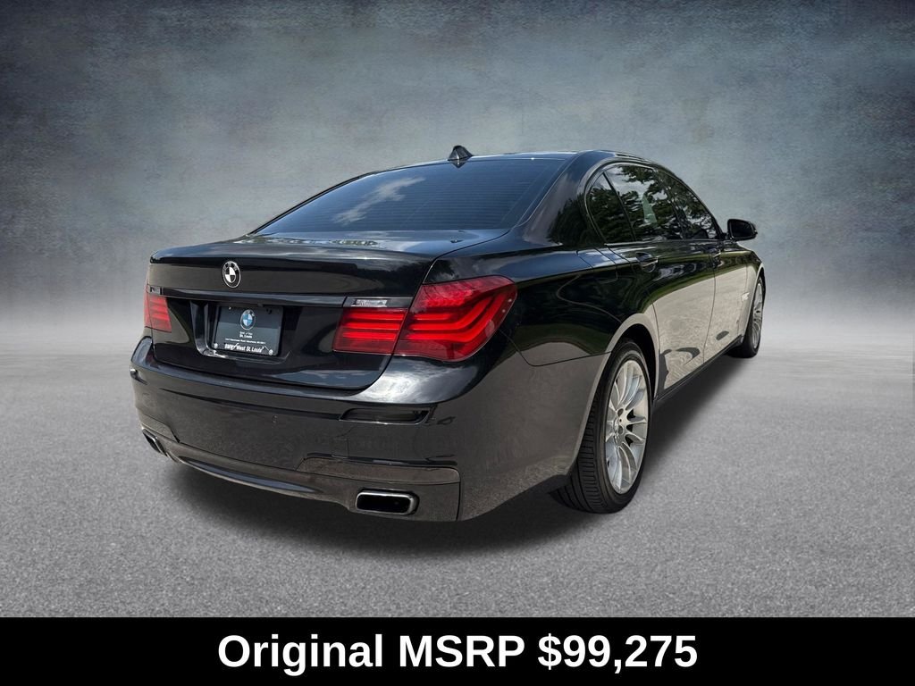 Used 2013 Black BMW 750Li xDrive image 6