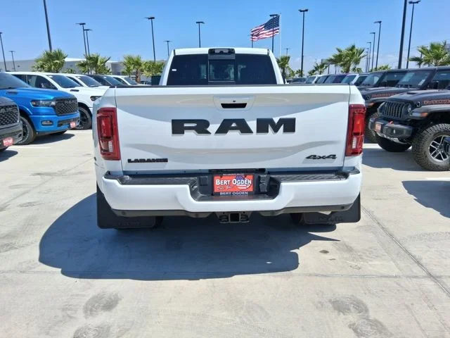 New 2026 Bright White Clear-Coat Exterior Paint RAM Laramie image 6