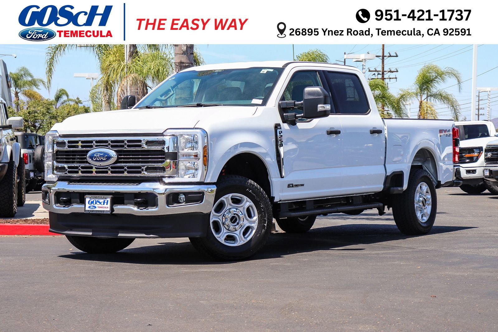 New 2026 Oxford White Ford F-250® XLT image 1