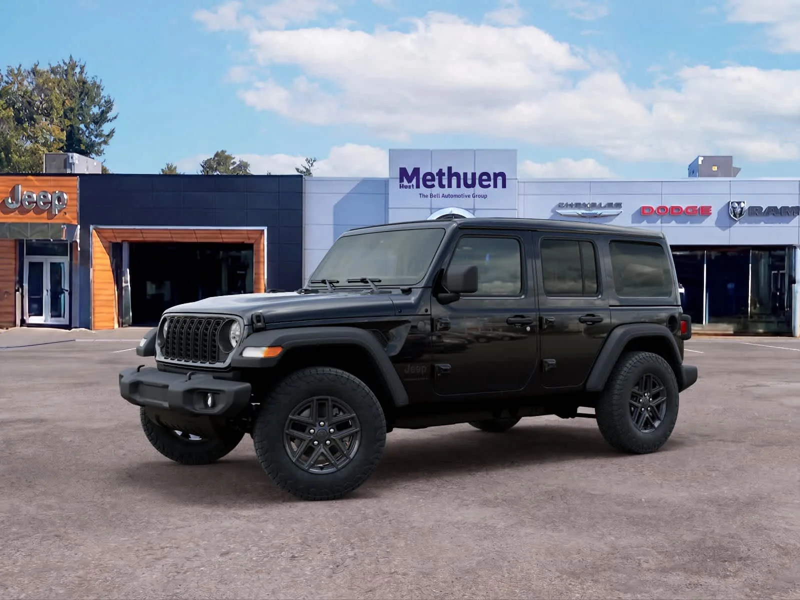 New 2027 Black Clearcoat Jeep Sport S image 2