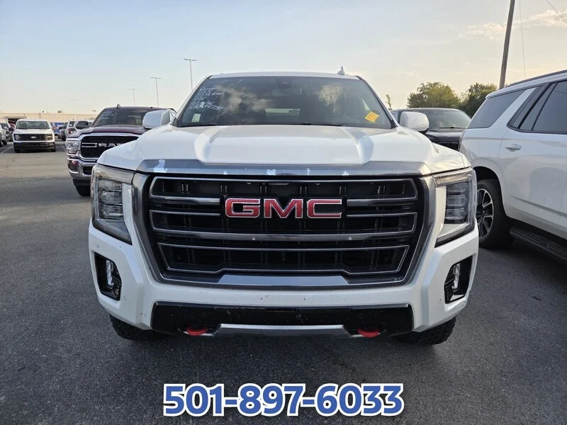 Used 2022 White Frost GMC AT4 image 2