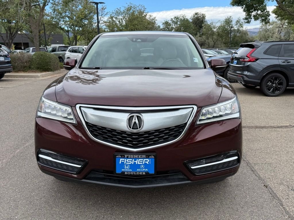 Used 2016 Dark Cherry Pearl Acura 3.5L image 9
