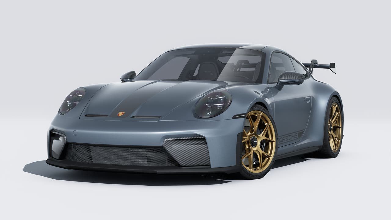 New 2026 Vanadium Grey Metallic Porsche GT3 image 1