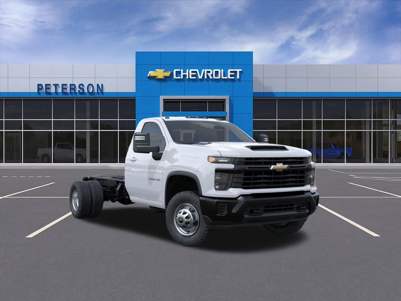New 2026 White Chevrolet Work Truck image 2
