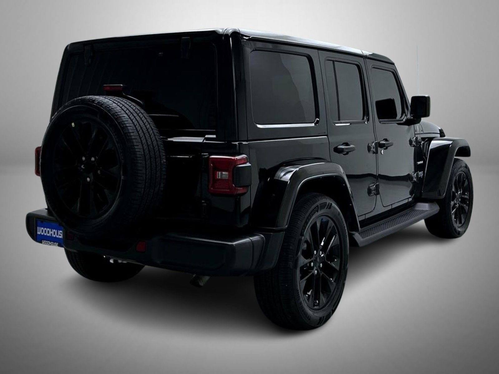 Used 2022 Black Jeep Unlimited Sahara 4xe image 5
