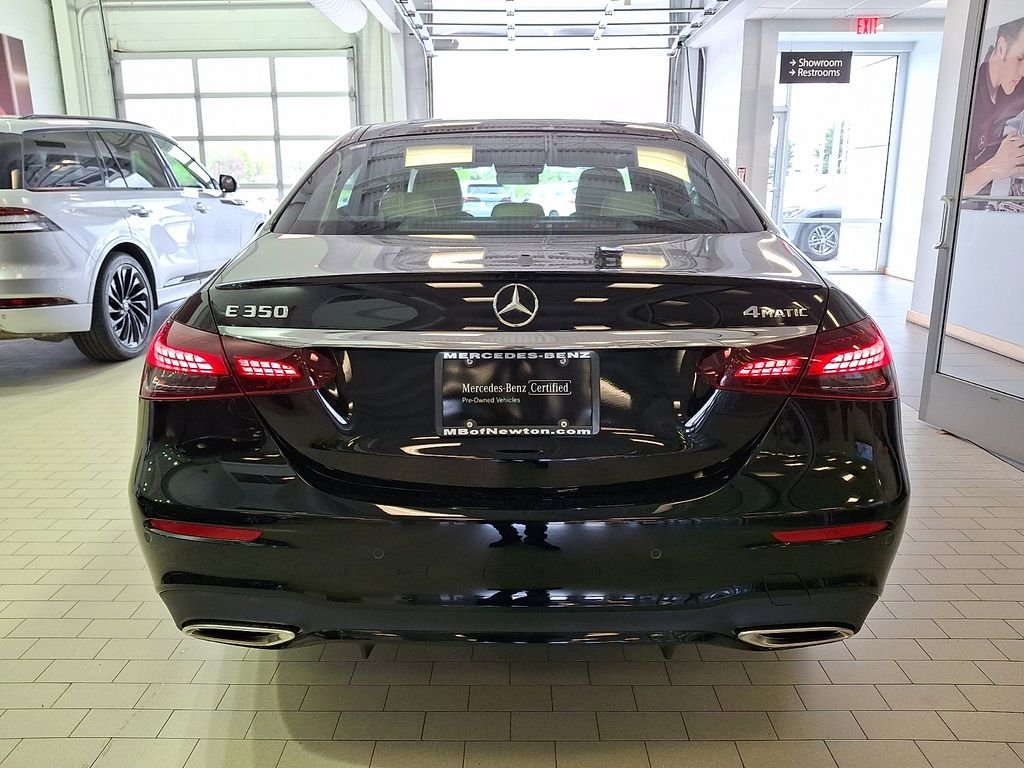 Certified Used 2023 Black Mercedes-Benz E 350 image 5