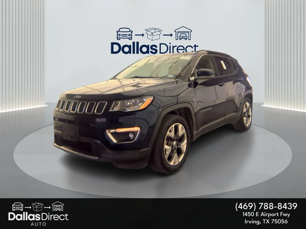 Used 2020 Jazz Blue Pearlcoat Jeep Limited image 5