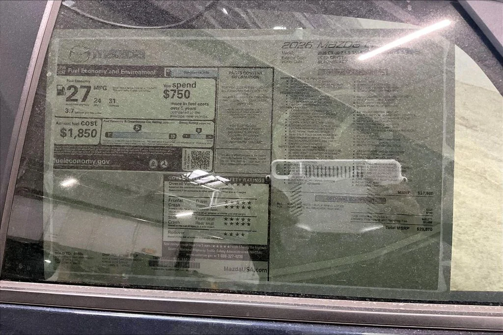 New 2026 Deep Crystal Blue Mica Mazda 2.5 S Select Sport AWD image 13
