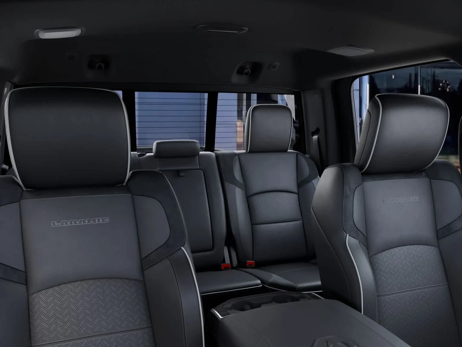 New 2027 Diamond Black Crystal Pearlcoat Ram Laramie image 26