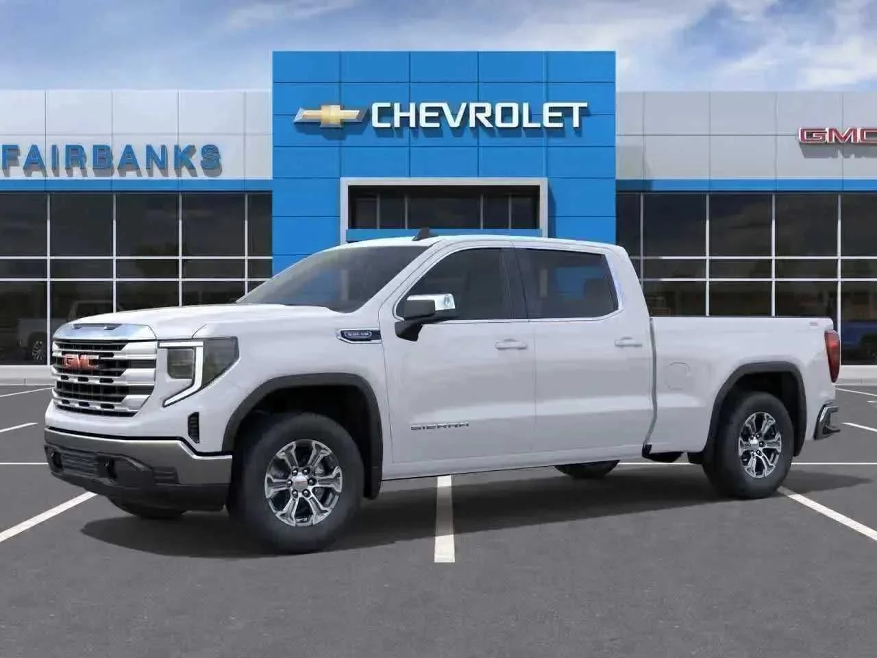 New 2026 Summit White GMC SLE image 2
