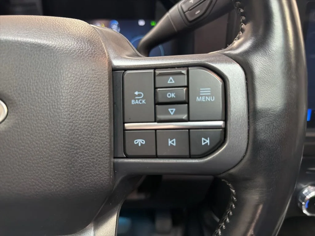 Used 2023 White Metallic / Camo Wrap Ford Lariat image 22