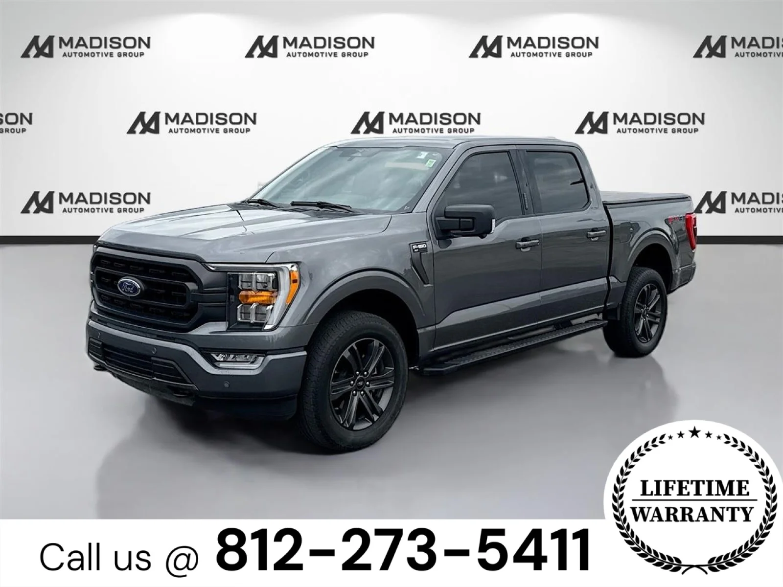 Certified Used 2023 Gray Ford XLT image 1