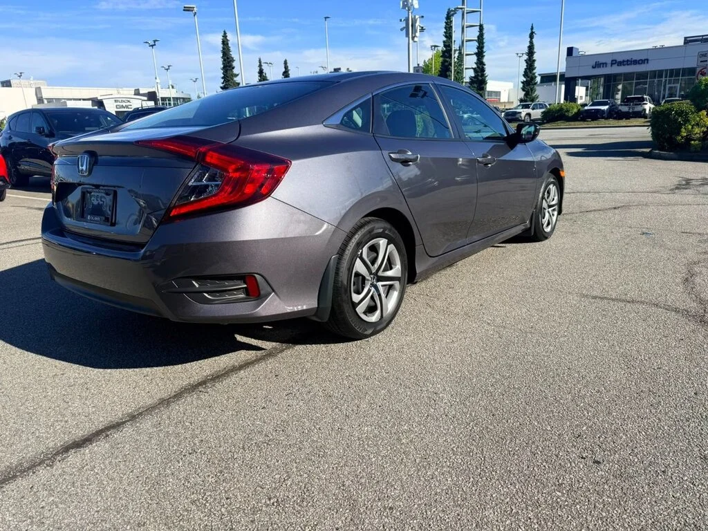 Used 2017 Modern Steel Metallic Honda Sedan LX CVT Dilawri Certified   Clean Title   One image 5