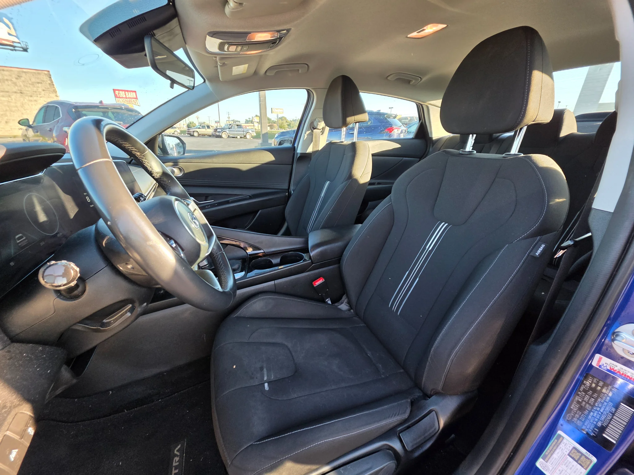 Used 2023 Intense Blue Hyundai SEL image 10