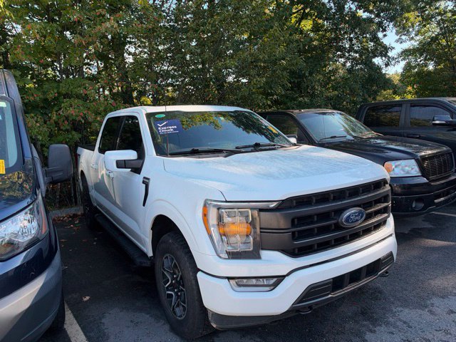 Used 2023 White Metallic Ford Lariat image 3