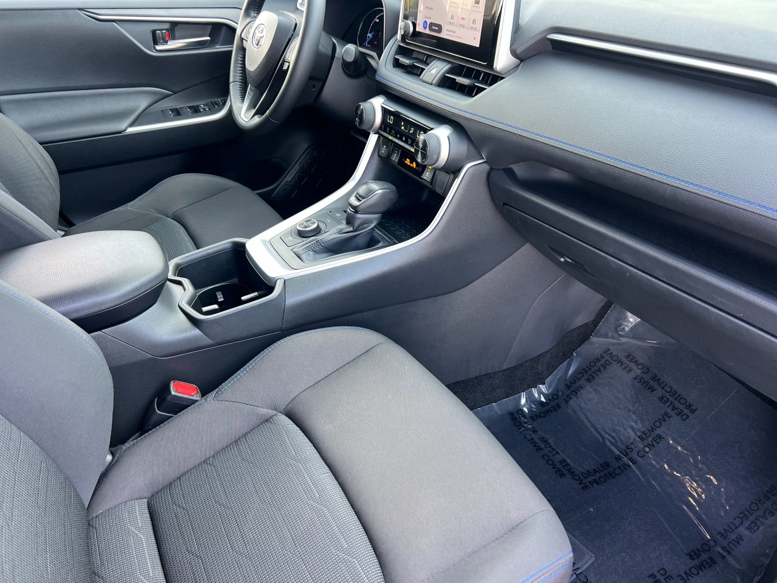 Used 2024 Midnight Black Metallic Toyota Hybrid SE image 15