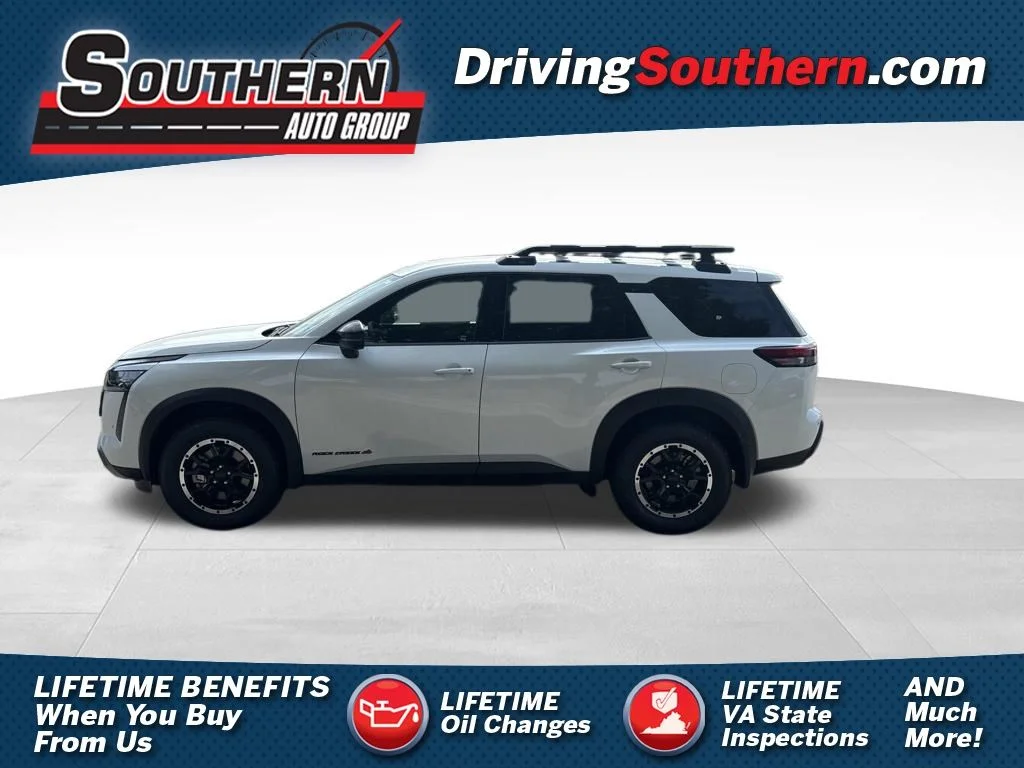 New 2026 Everest White Pearl TriCoat Nissan Rock Creek® image 1