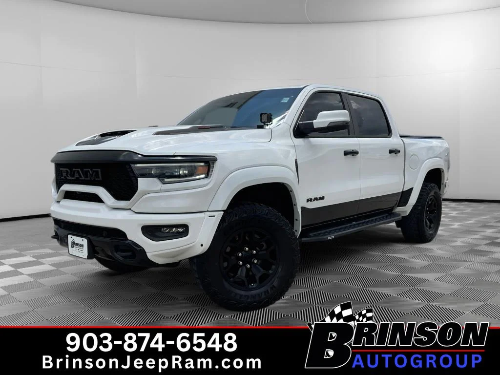 Used 2023 Bright White Clearcoat Ram TRX image 1