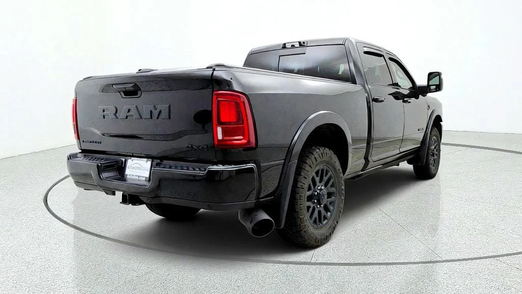 Used 2025 Black Clearcoat Ram Limited 4x4 Crew Cab 6