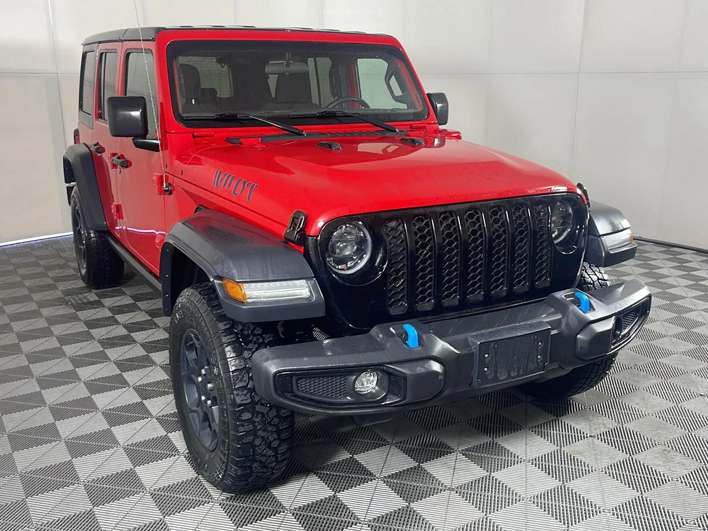 Used 2023 Firecracker Red Clearcoat Jeep Willys image 4