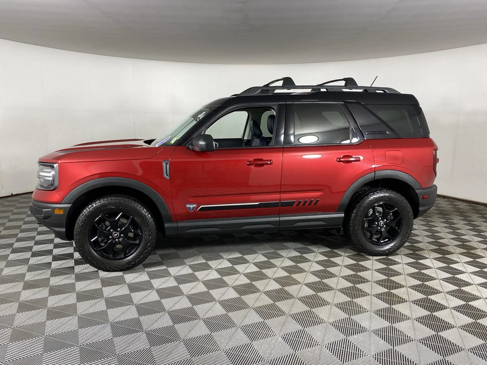 Used 2021 Rapid Red Metallic Tinted Clearcoat Ford First Edition image 7