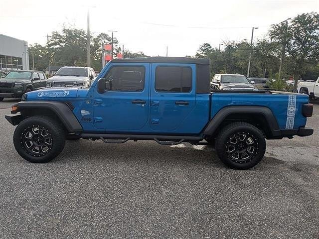 Used 2020 Hydro Blue Pearl Coat Jeep Sport image 7