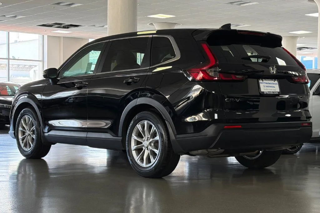 Used 2025 Crystal Black Pearl Honda EX image 9