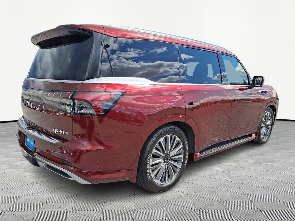 Used 2025 Red INFINITI LUXE image 7