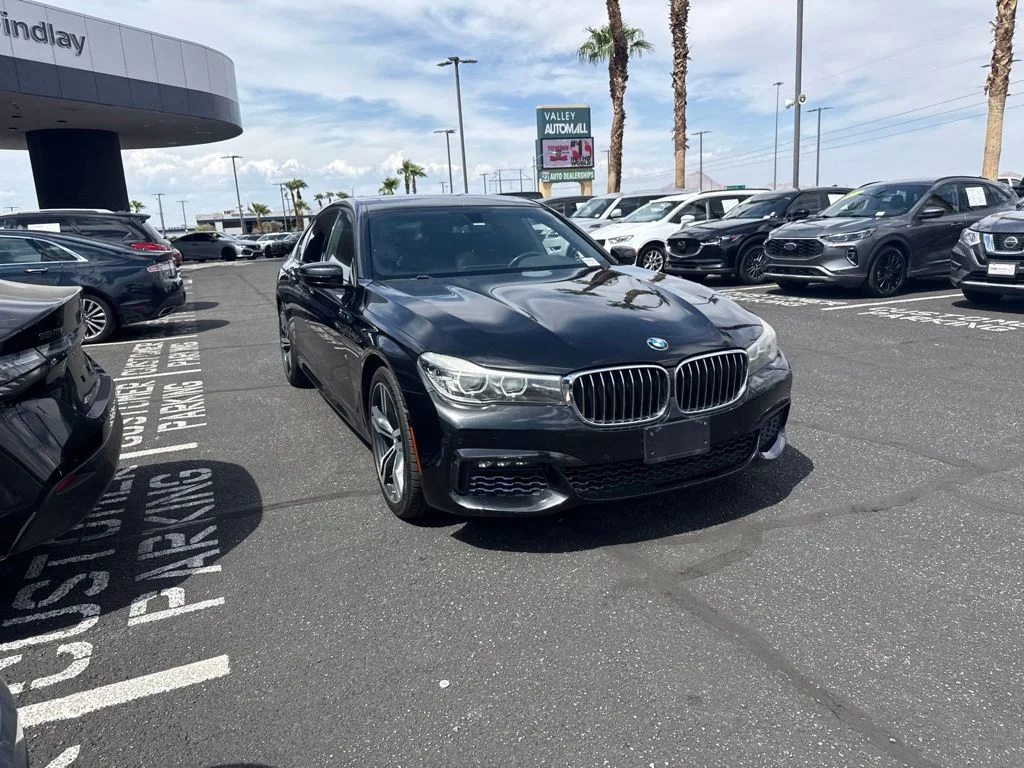 Used 2016 Black BMW 740i image 4
