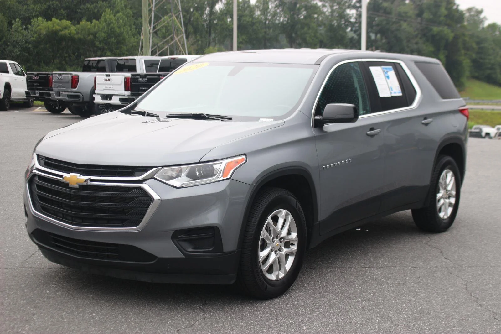 Used 2020 SATIN STEEL METALLIC Chevrolet LS image 3