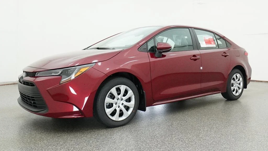 New 2026 Ruby Flare Pearl Toyota LE image 6