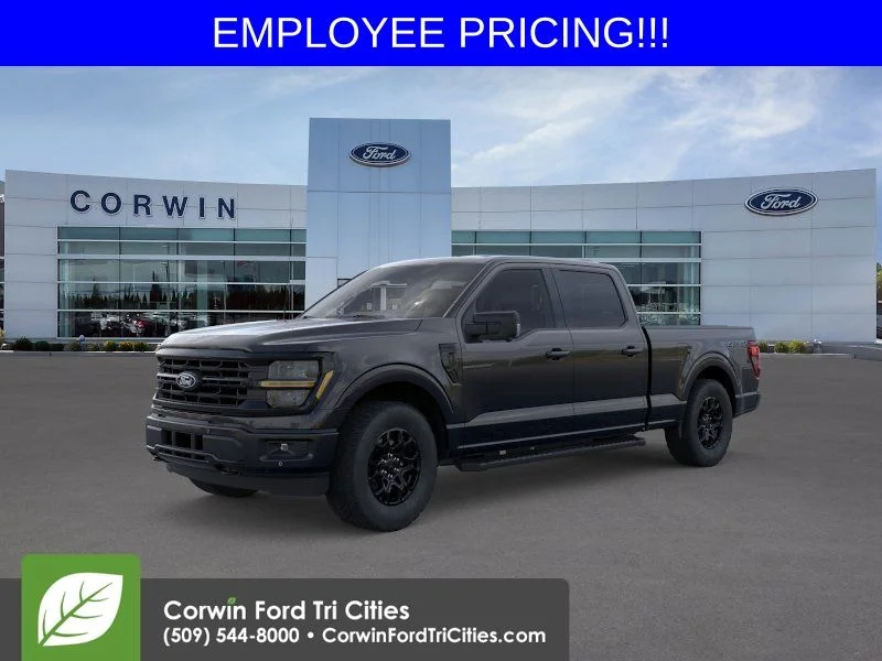 New 2026 Agate Black Metallic Ford XLT image 2