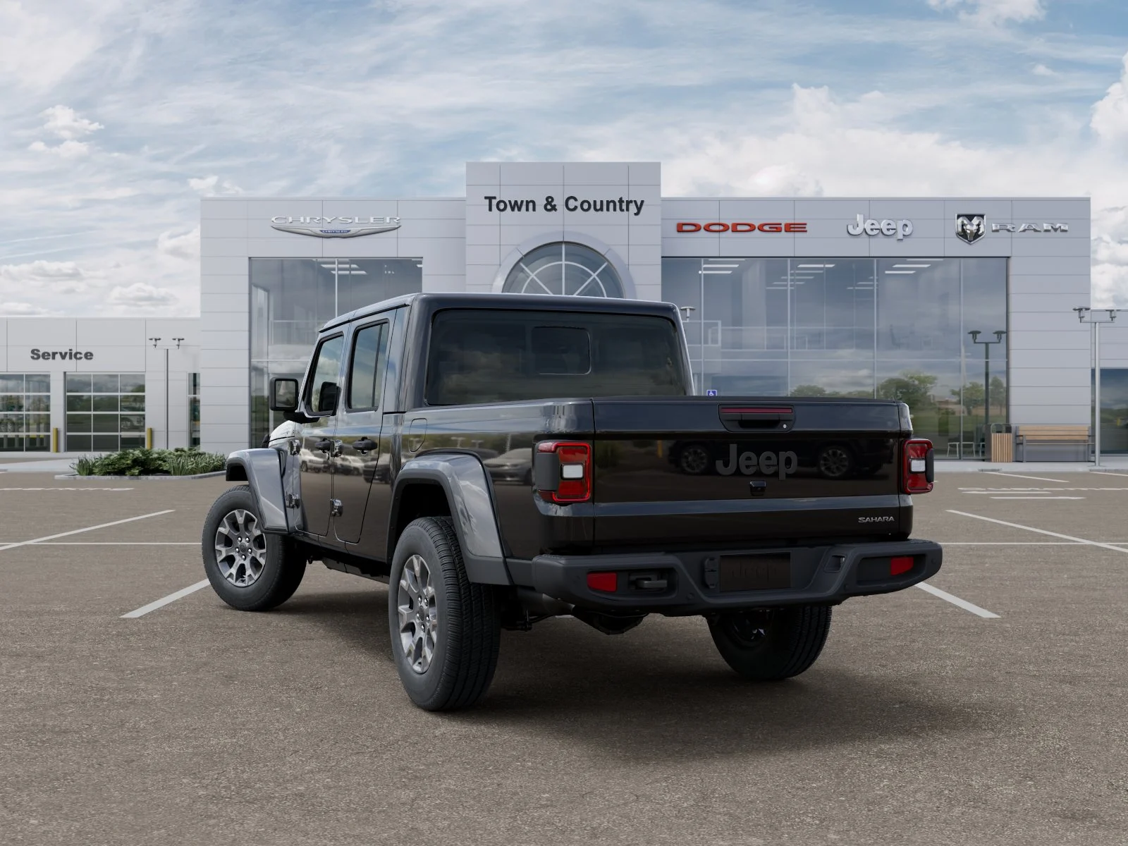 New 2026 Black Clear-Coat Exterior Paint Jeep Sahara image 29