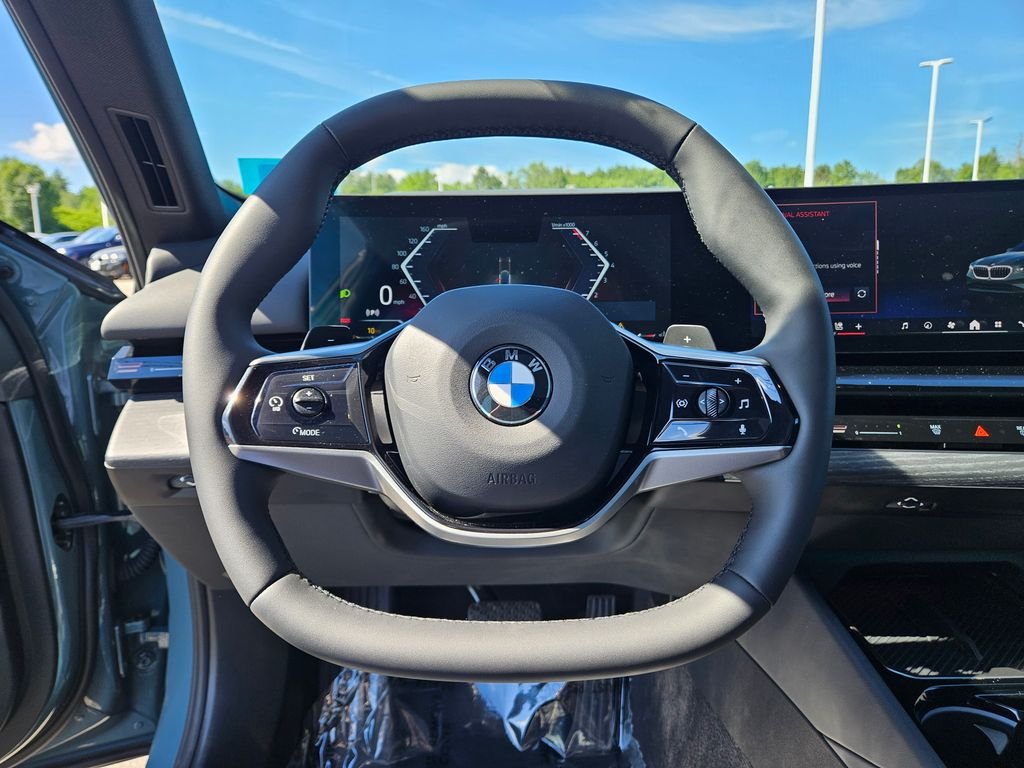 Certified Used 2025 Green BMW 530i xDrive image 26