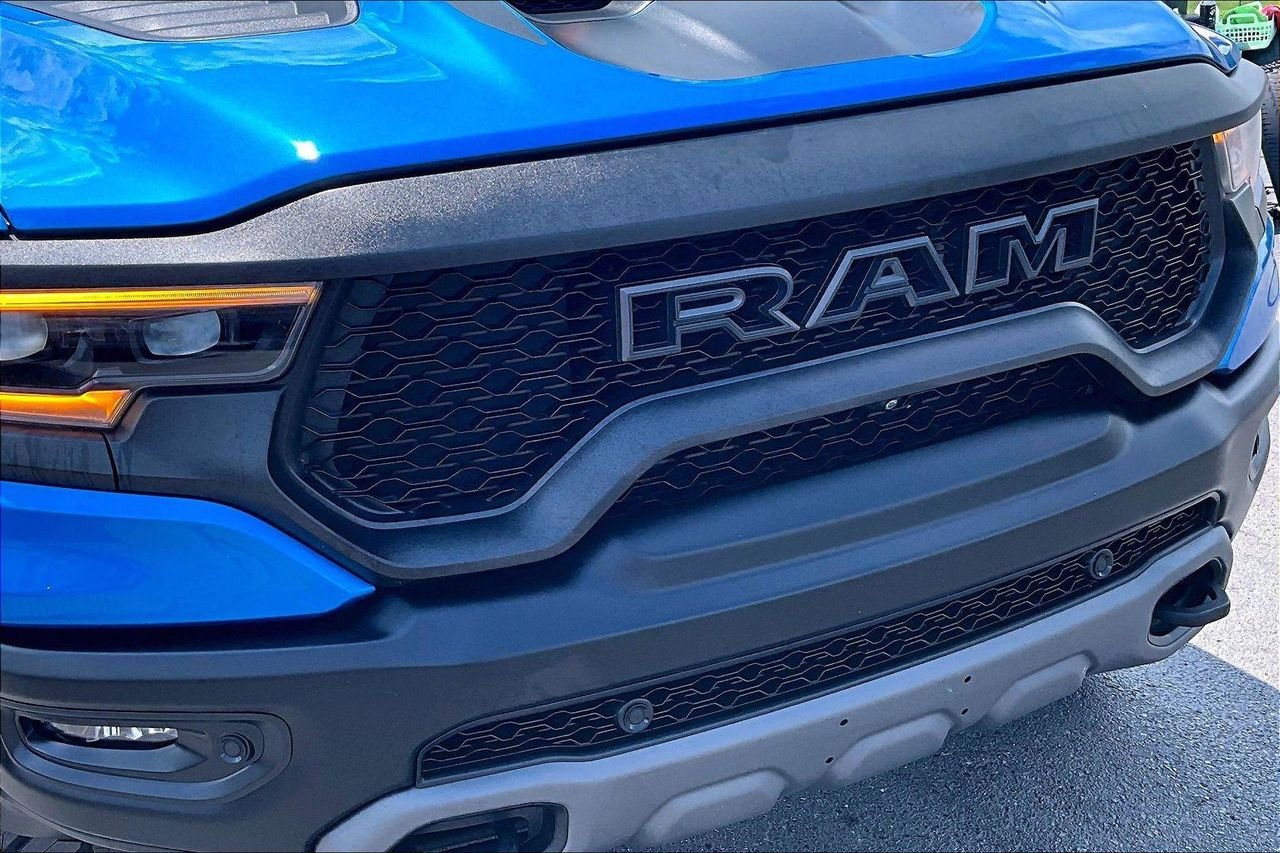 Used 2022 Hydro Blue Pearlcoat RAM TRX Crew Cab 4x4 57