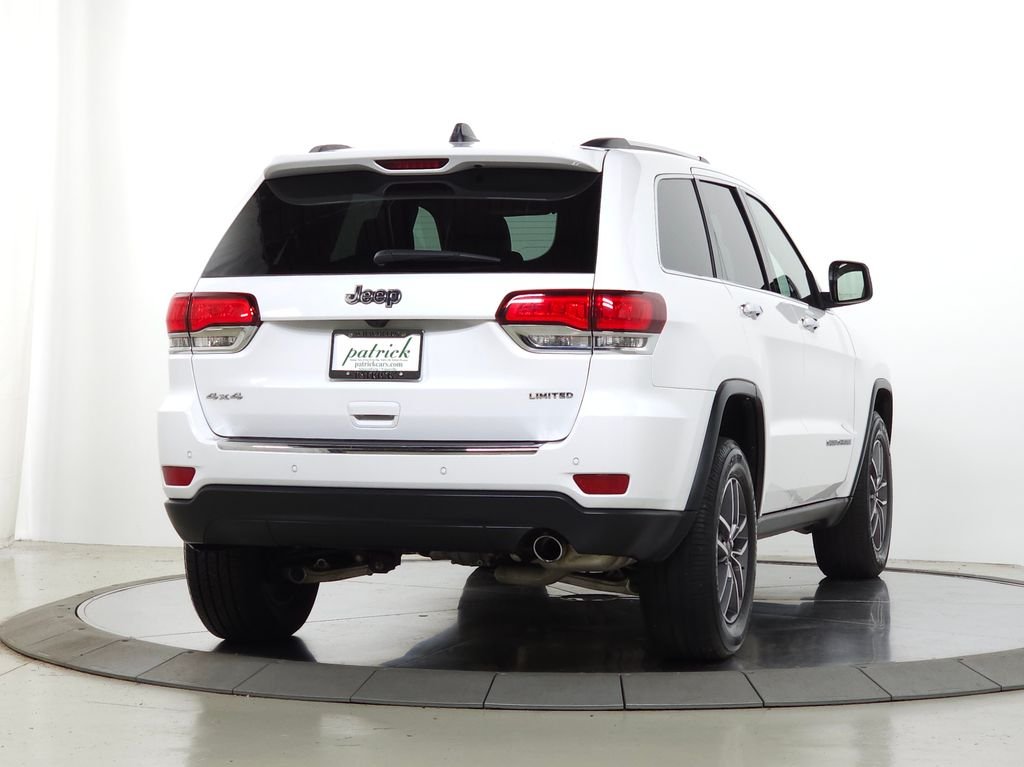 Used 2021 Bright White Clearcoat Jeep Limited image 9