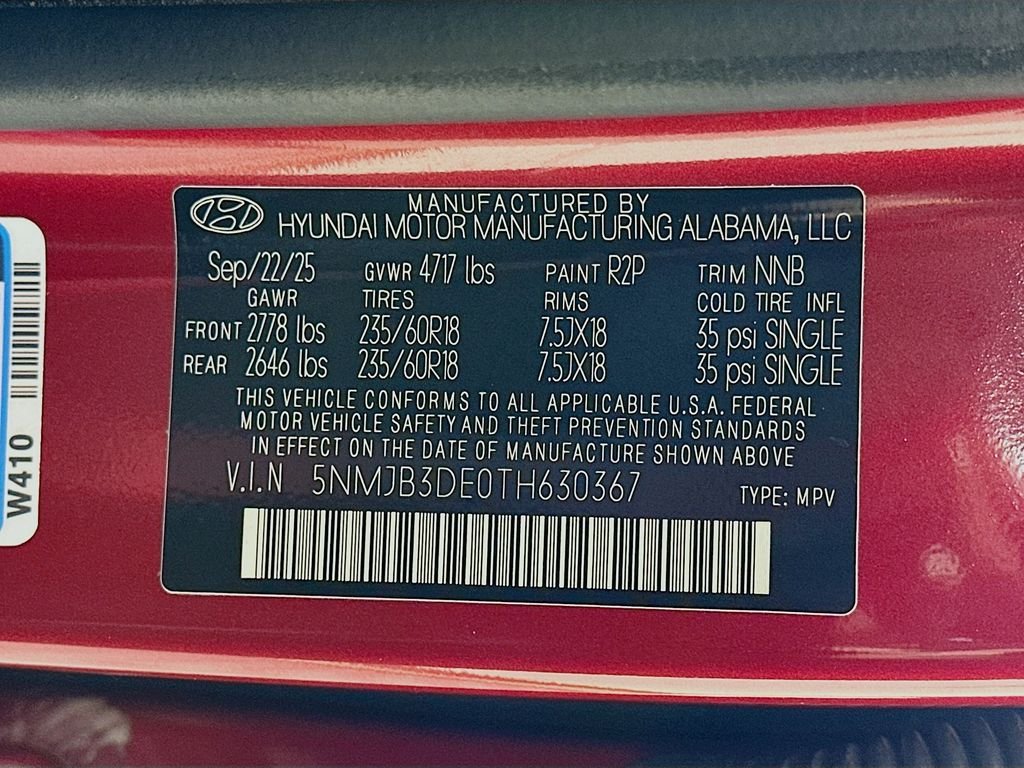 Used 2026 Red Hyundai SEL image 32