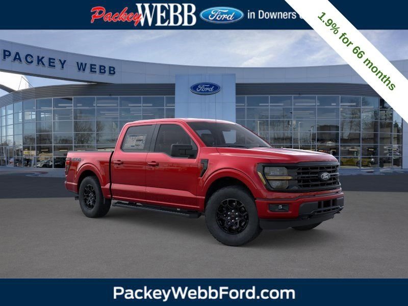 New 2026 Ruby Red Metallic Ford XLT image 1