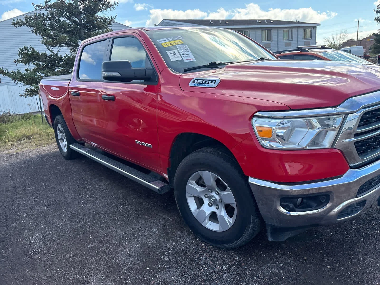 Used 2023 Flame Red Clearcoat Ram Big Horn image 8