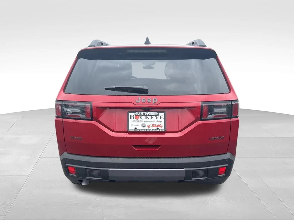 New 2026 Red Hot Pearl-Coat Exterior Paint Jeep Laredo image 4