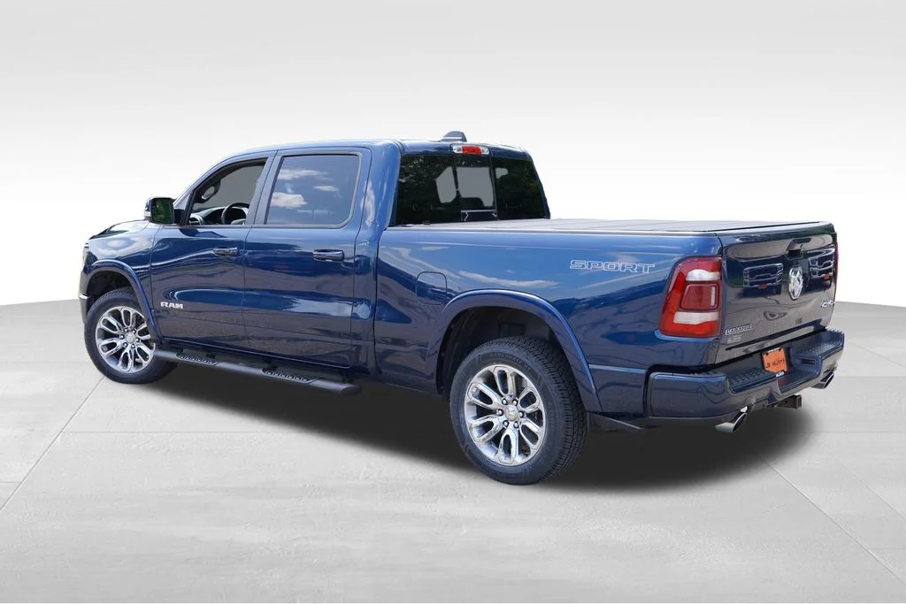 Used 2022 Patriot Blue Pearlcoat Ram Laramie image 8