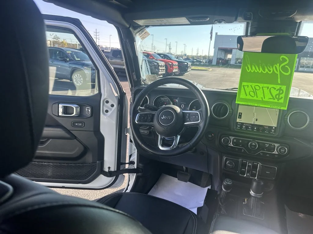 Used 2022 White Jeep Unlimited Sahara 4xe image 15