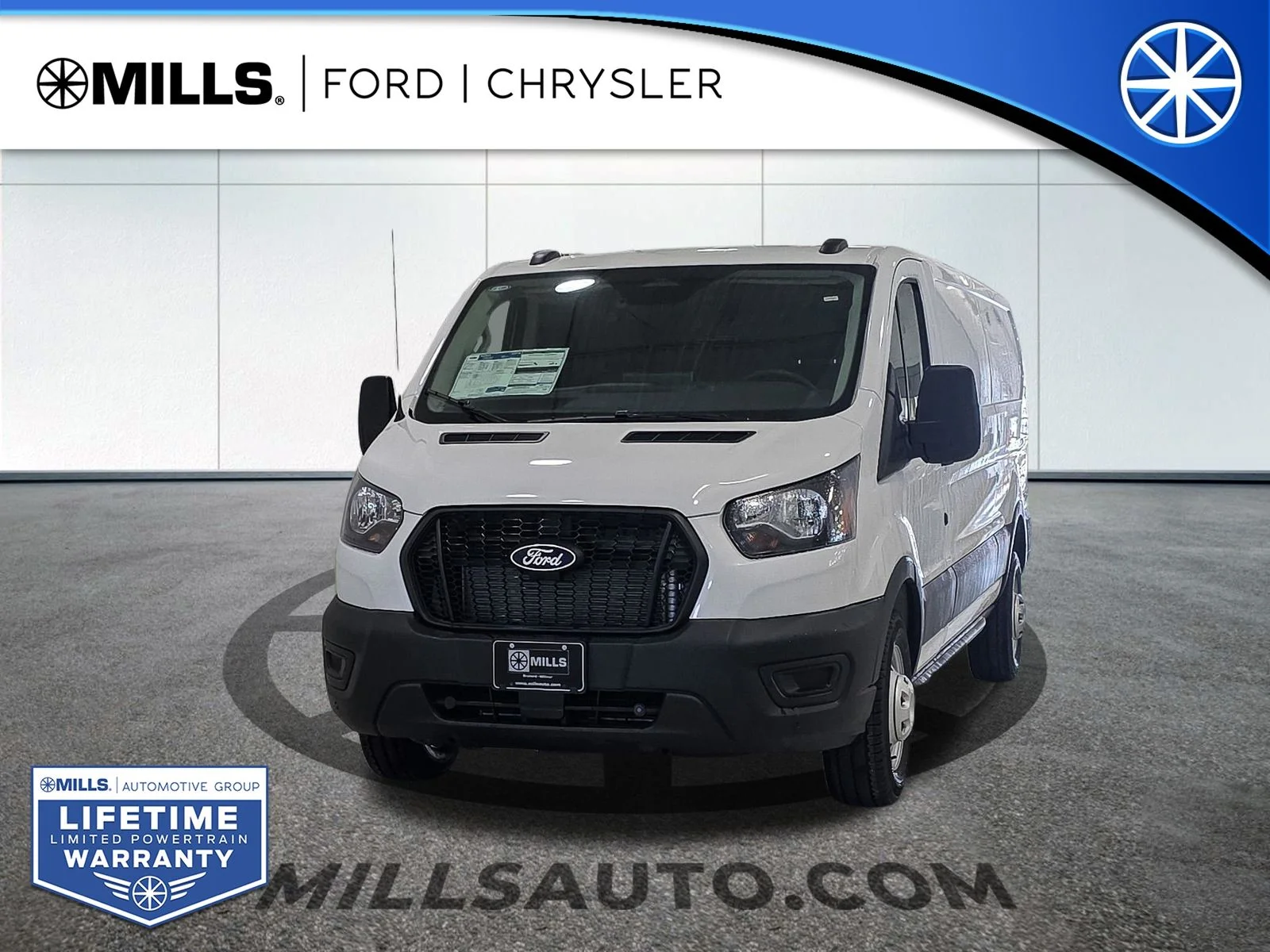 New 2026 Oxford White Ford Cargo Van image 1