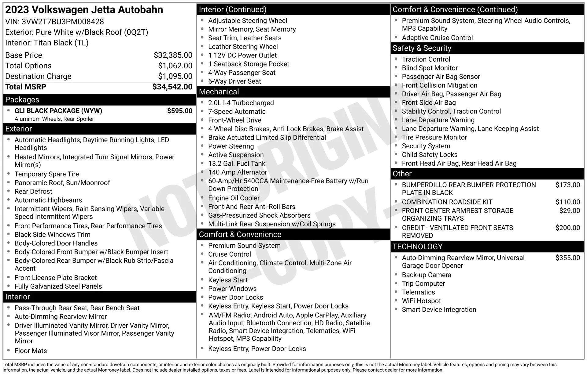 Certified Used 2023 White Volkswagen 2.0T Autobahn image 5
