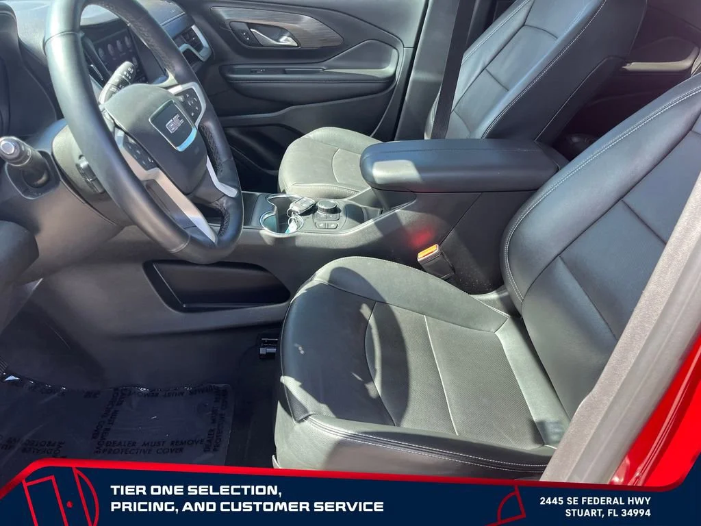 Used 2023 Volcanic Red Tintcoat GMC SLT image 9