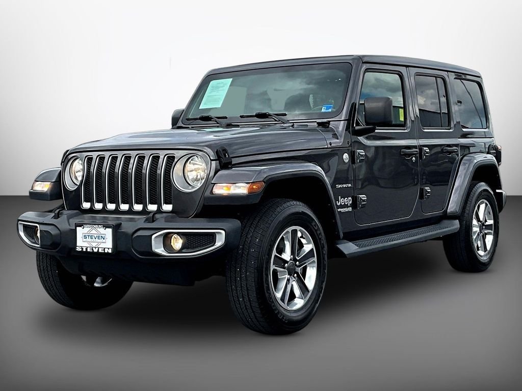 Used 2019 Gray Jeep Unlimited Sahara image 3