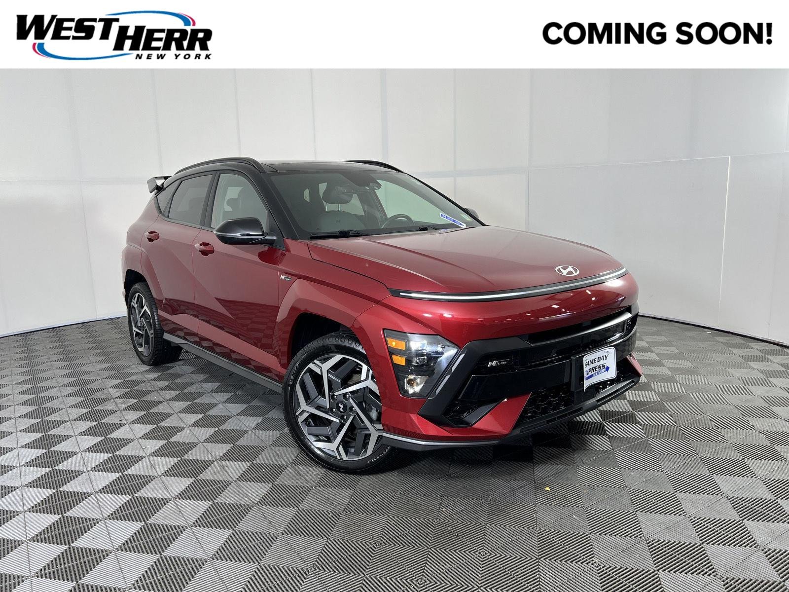 Used 2024 Ultimate Red Metallic w/Black Roof Hyundai N Line image 1