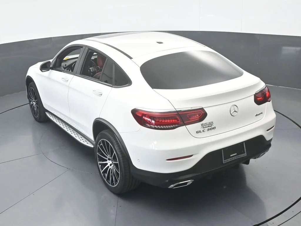 Used 2022 Diamond White Mercedes-Benz GLC 300 Coupe image 62