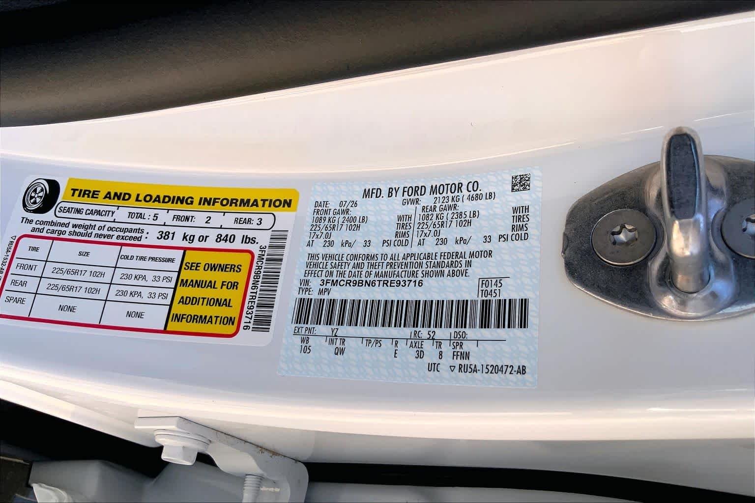 New 2026 Oxford White Ford Big Bend® image 21
