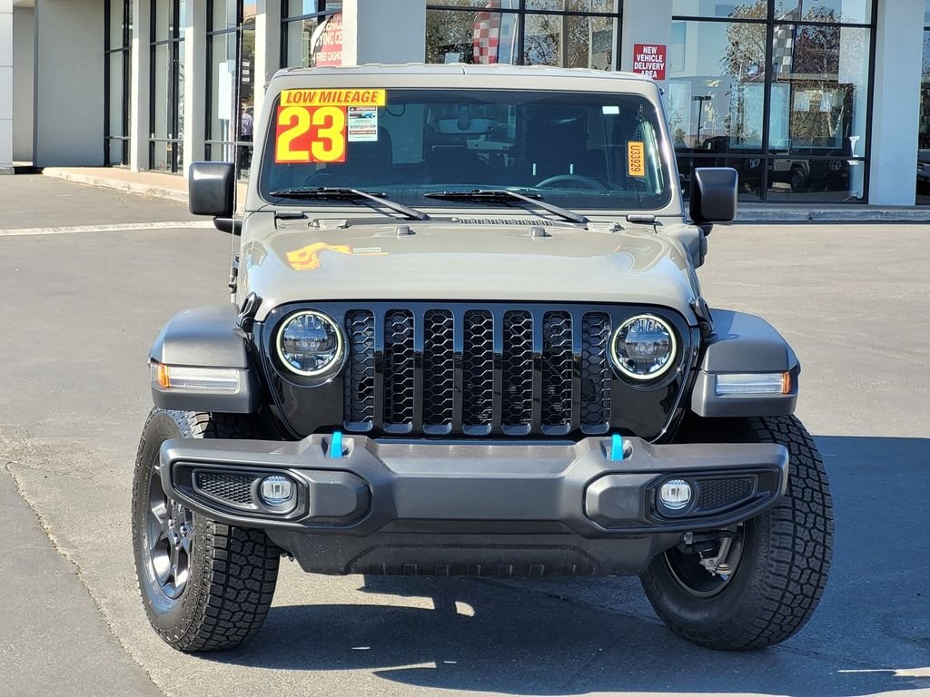 Used 2023 Gray Jeep Willys 4xe image 2